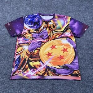 In Yo Face Art Dragonball Freeza All Over Print Stretch Shirt Men XL Made in USA